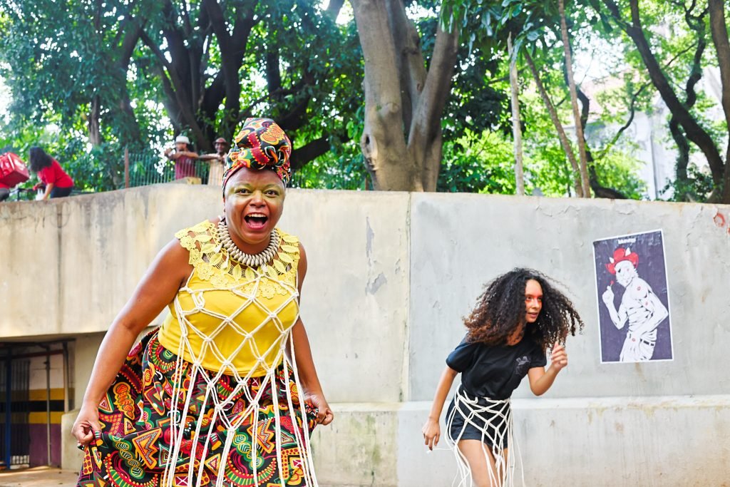 Mostra de Microcenas dos estudantes do módulo azul do curso regular de Direção da SP Escola de Teatro. (29/03/2025). | Foto: Clara Silva