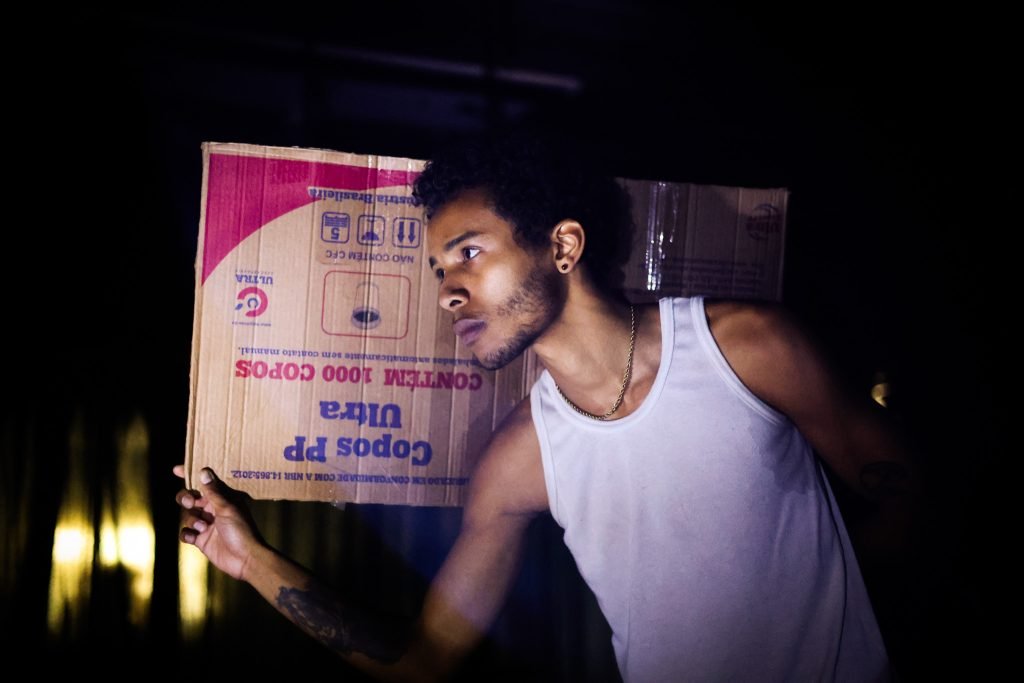 Mostra de Microcenas dos estudantes do módulo azul do curso regular de Direção da SP Escola de Teatro. (29/03/2025). | Foto: Clara Silva