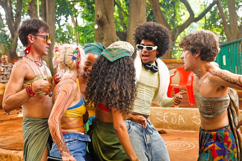 Mostra de Microcenas dos estudantes do módulo azul do curso regular de Direção da SP Escola de Teatro. (29/03/2025). | Foto: Clara Silva