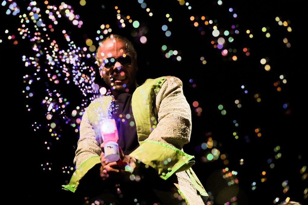 Mostra de Microcenas dos estudantes do módulo azul do curso regular de Direção da SP Escola de Teatro. (29/03/2025). | Foto: Clara Silva