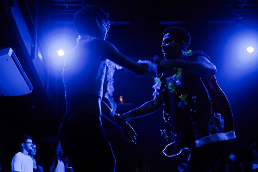 Mostra de Microcenas dos estudantes do módulo azul do curso regular de Direção da SP Escola de Teatro. (29/03/2025). | Foto: Clara Silva