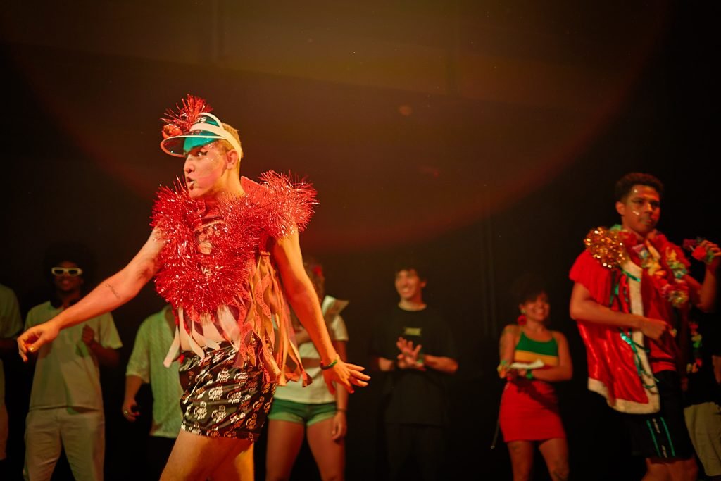 Mostra de Microcenas dos estudantes do módulo azul do curso regular de Direção da SP Escola de Teatro. (29/03/2025). | Foto: Clara Silva