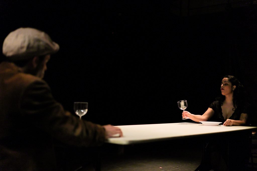 Mostra de Microcenas dos estudantes do módulo verde do curso regular de Direção da SP Escola de Teatro. (17/05/2025). | Foto: Clara Silva