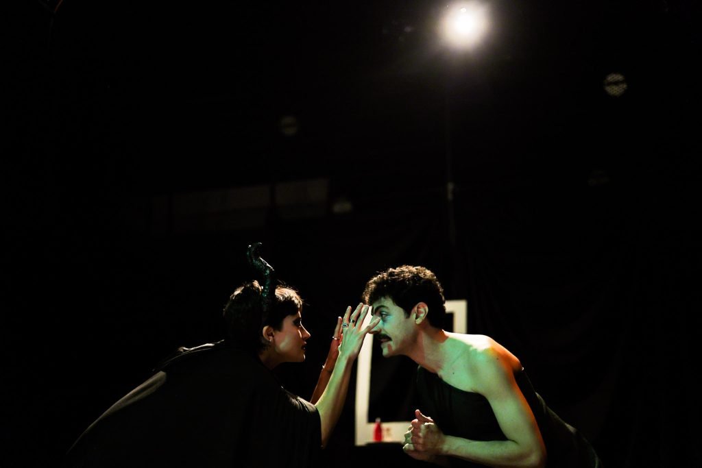 Mostra de Microcenas dos estudantes do módulo verde do curso regular de Direção da SP Escola de Teatro. (17/05/2025). | Foto: Clara Silva