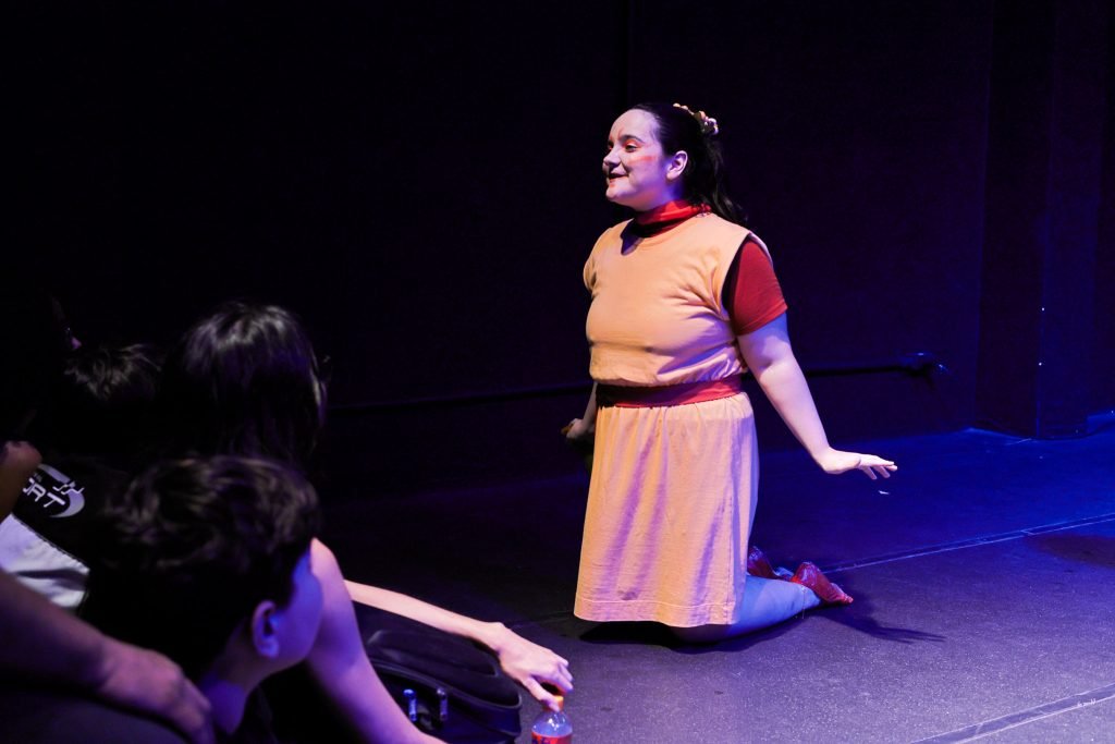 Mostra de Microcenas dos estudantes do módulo verde do curso regular de Direção da SP Escola de Teatro. (17/05/2025). | Foto: Clara Silva