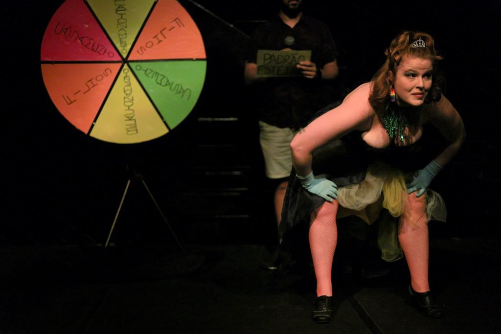 Mostra de Microcenas dos estudantes do módulo verde do curso regular de Direção da SP Escola de Teatro. (17/05/2025). | Foto: Clara Silva