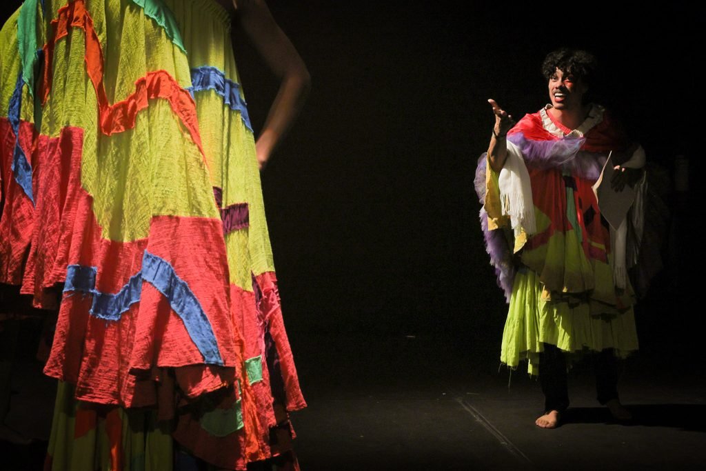 Mostra de Microcenas dos estudantes do módulo verde do curso regular de Direção da SP Escola de Teatro. (17/05/2025). | Foto: Clara Silva