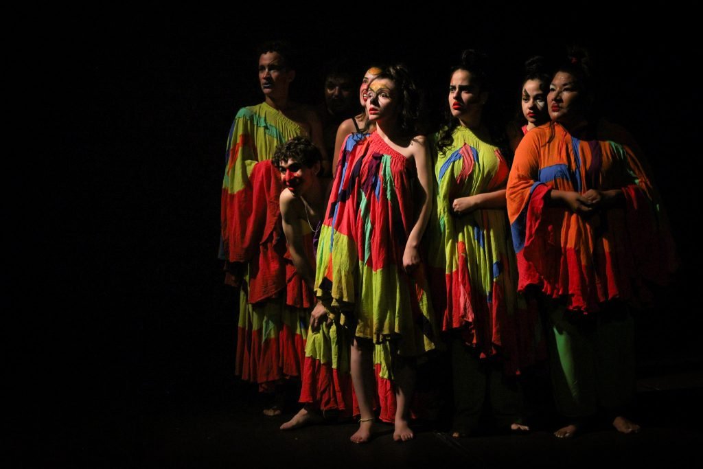 Mostra de Microcenas dos estudantes do módulo verde do curso regular de Direção da SP Escola de Teatro. (17/05/2025). | Foto: Clara Silva