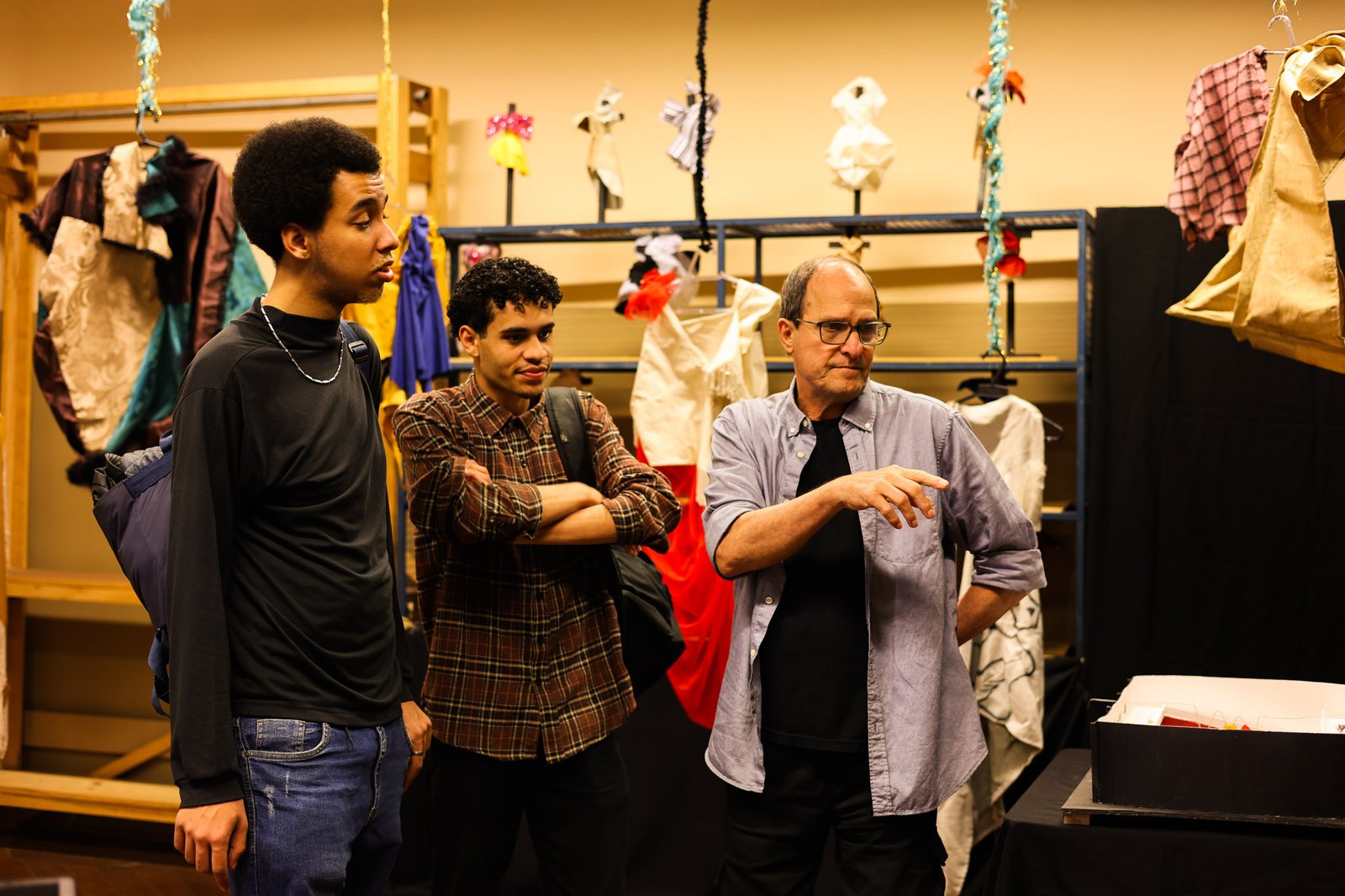 Juninada Sonoplástica Tropicalista, na sede Brás da SP Escola de Teatro. (23/5/2025). Foto: Clara Silva