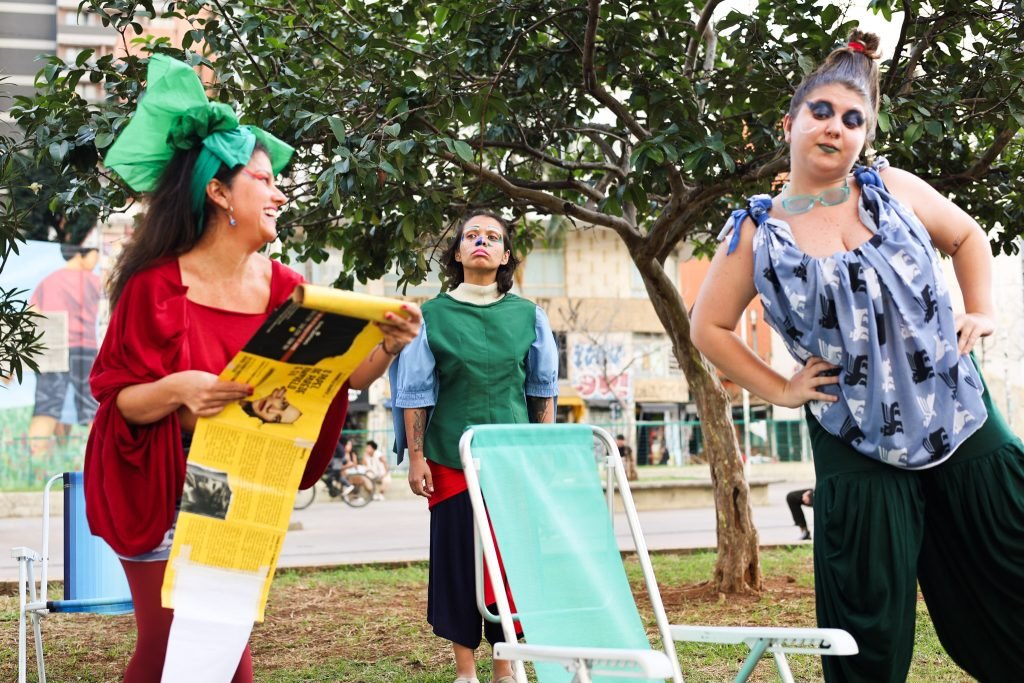 Mostra de Microcenas dos estudantes do módulo verde do curso regular de Direção da SP Escola de Teatro. (17/05/2025). | Foto: Clara Silva