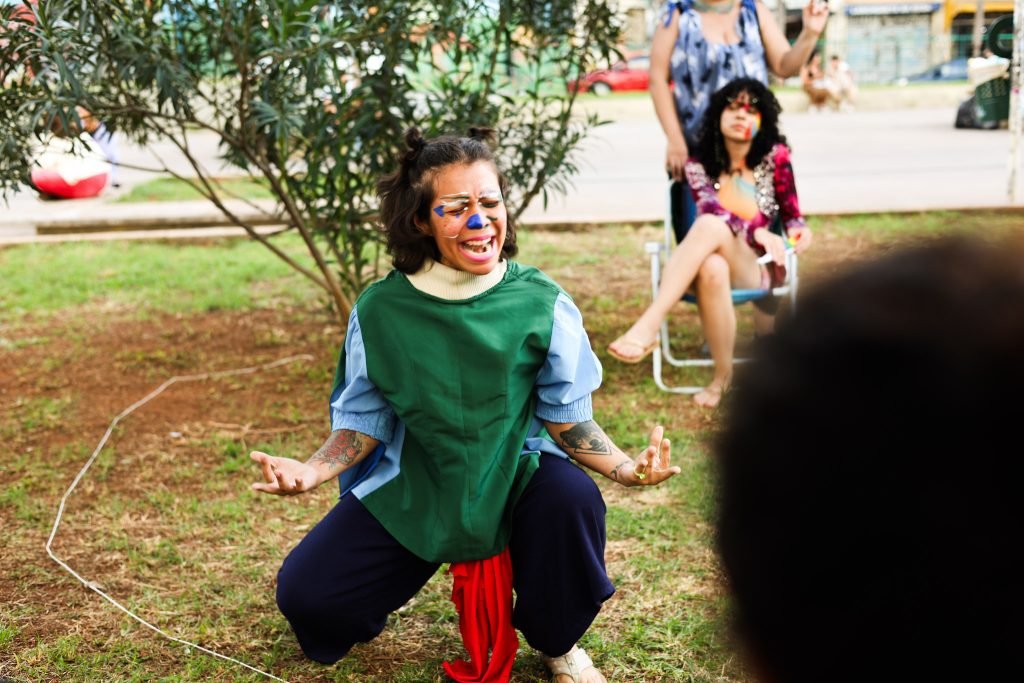 Mostra de Microcenas dos estudantes do módulo verde do curso regular de Direção da SP Escola de Teatro. (17/05/2025). | Foto: Clara Silva