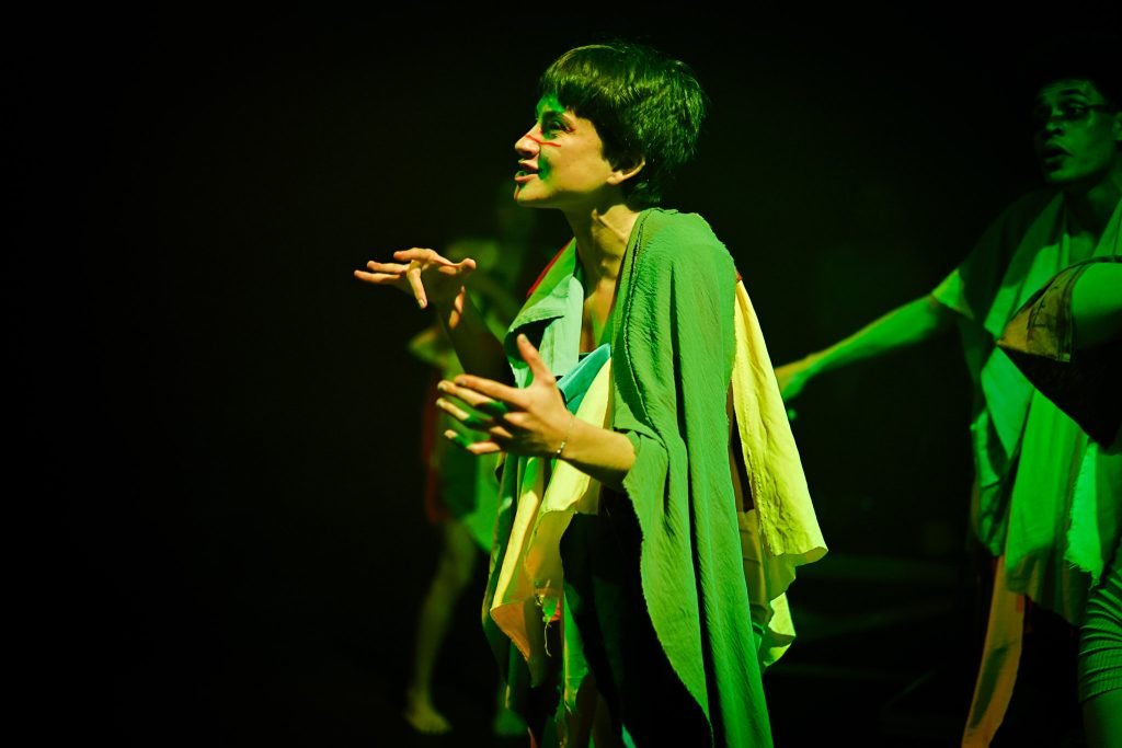 Mostra de Microcenas dos estudantes do módulo verde do curso regular de Direção da SP Escola de Teatro. (17/05/2025). | Foto: Clara Silva