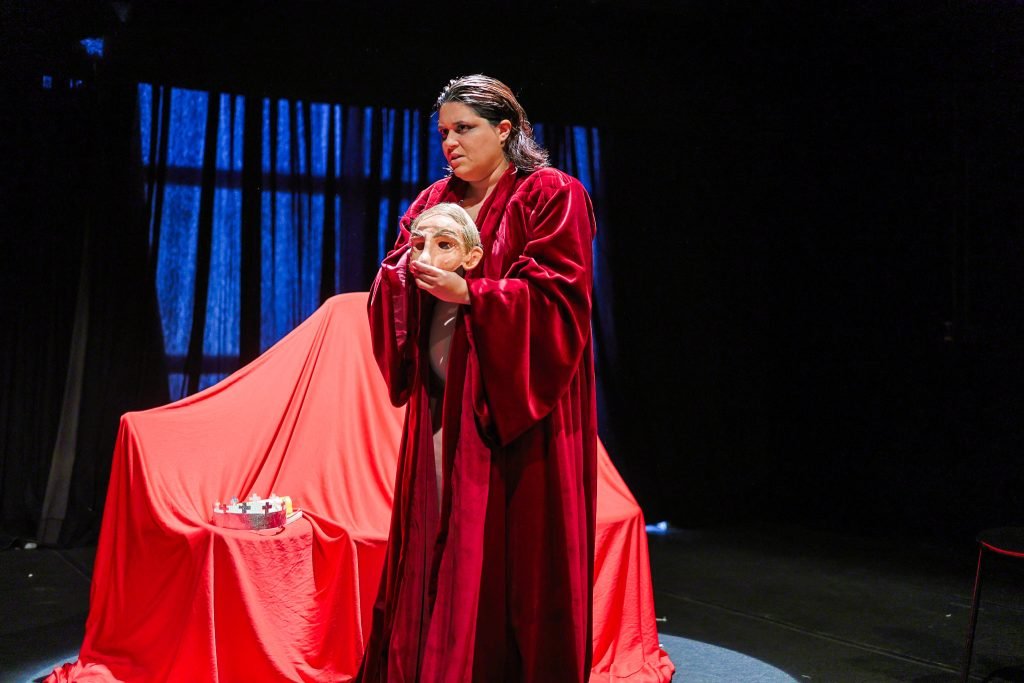 Mostra de Microcenas dos estudantes do módulo verde do curso regular de Direção da SP Escola de Teatro. (17/05/2025). | Foto: Clara Silva