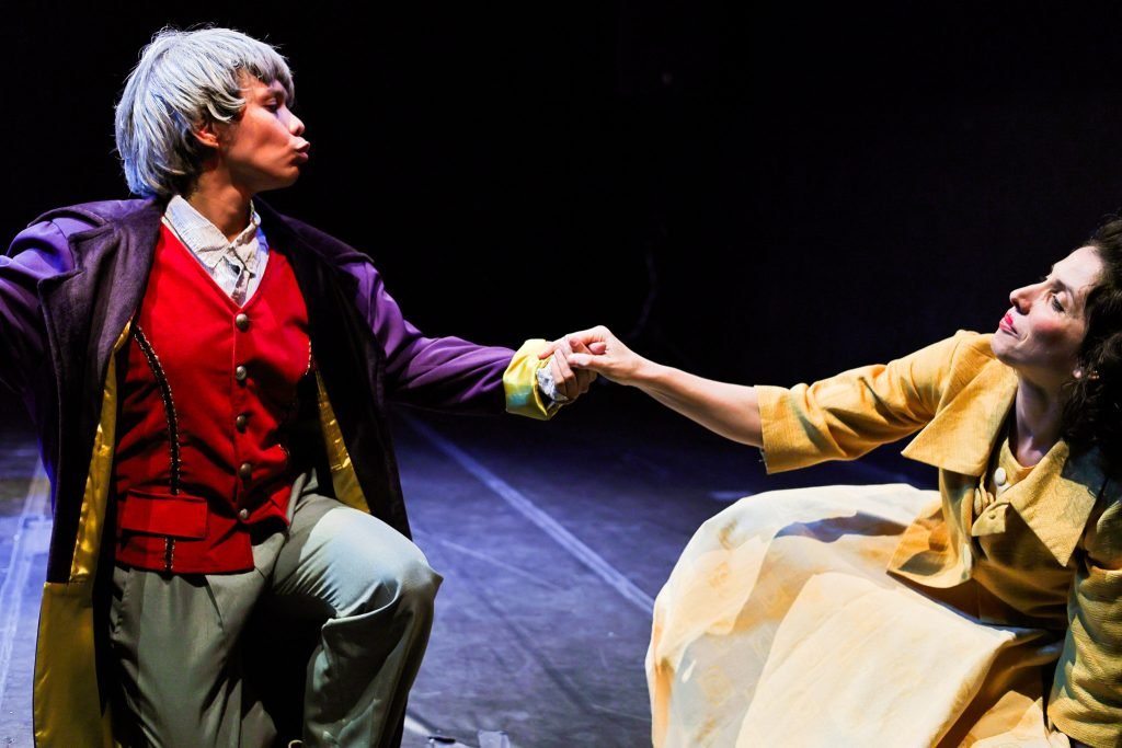 Mostra de Microcenas dos estudantes do módulo verde do curso regular de Direção da SP Escola de Teatro. (17/05/2025). | Foto: Clara Silva