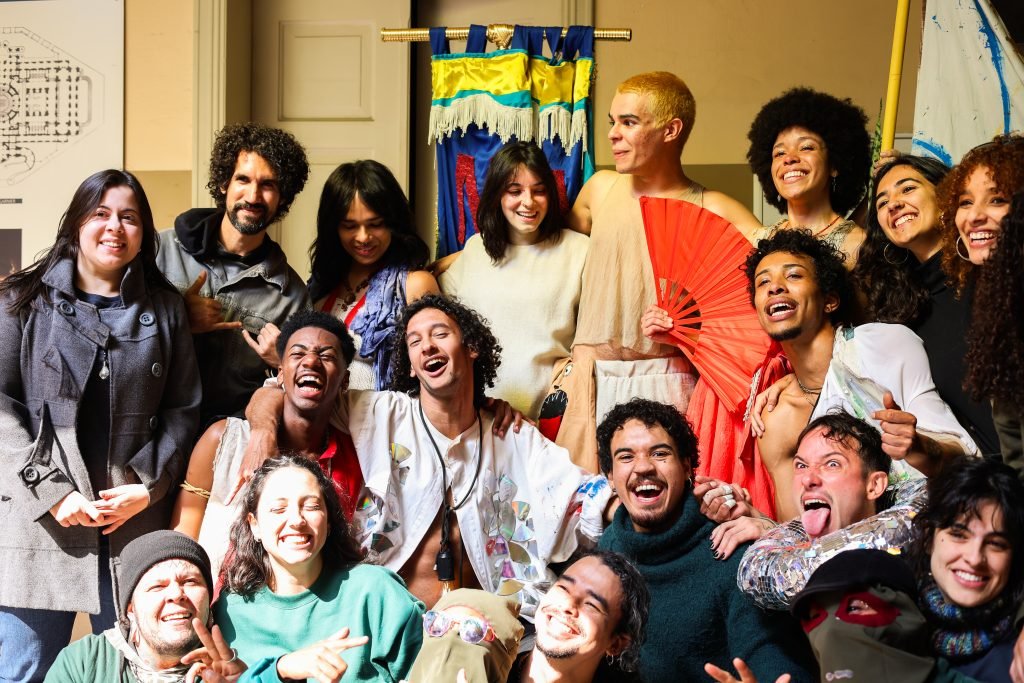 Visita da deputada federal Sâmia Bomfim, na sede Brás da SP Escola de Teatro. (13/06/2025) | Foto: Clara Silva.