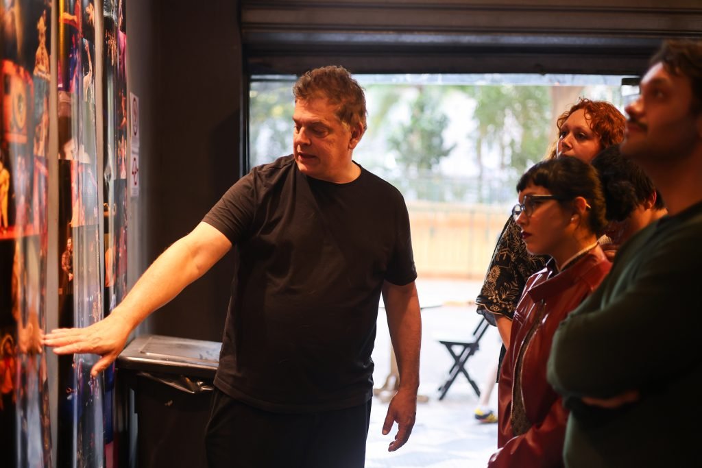 Ocupa Lab Recepção VSQ Cia de Teatro | Visita ao Satyros | (14/7/2025) | Foto: Ana Kei