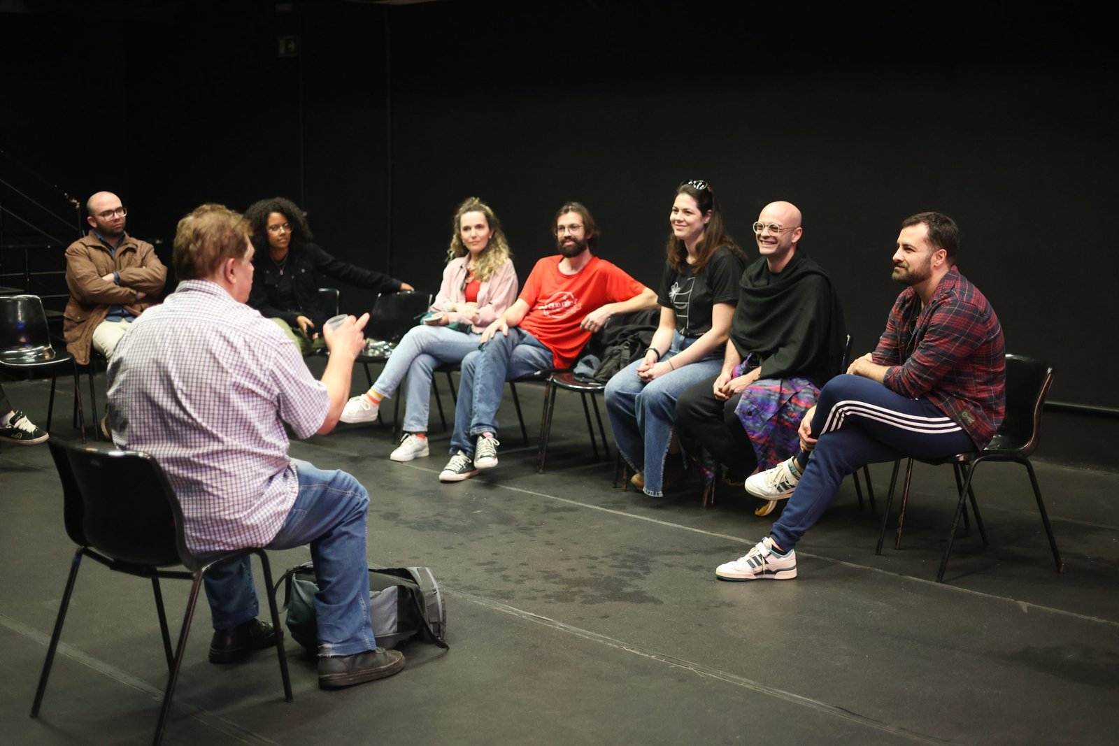 Recepção grupo "Teatro Por Que Não?" | 21/7/2025 | Foto: Ana Kei