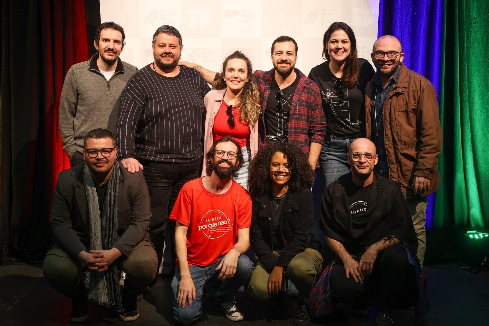 Recepção grupo "Teatro Por Que Não?" | 21/7/2025 | Foto: Ana Kei