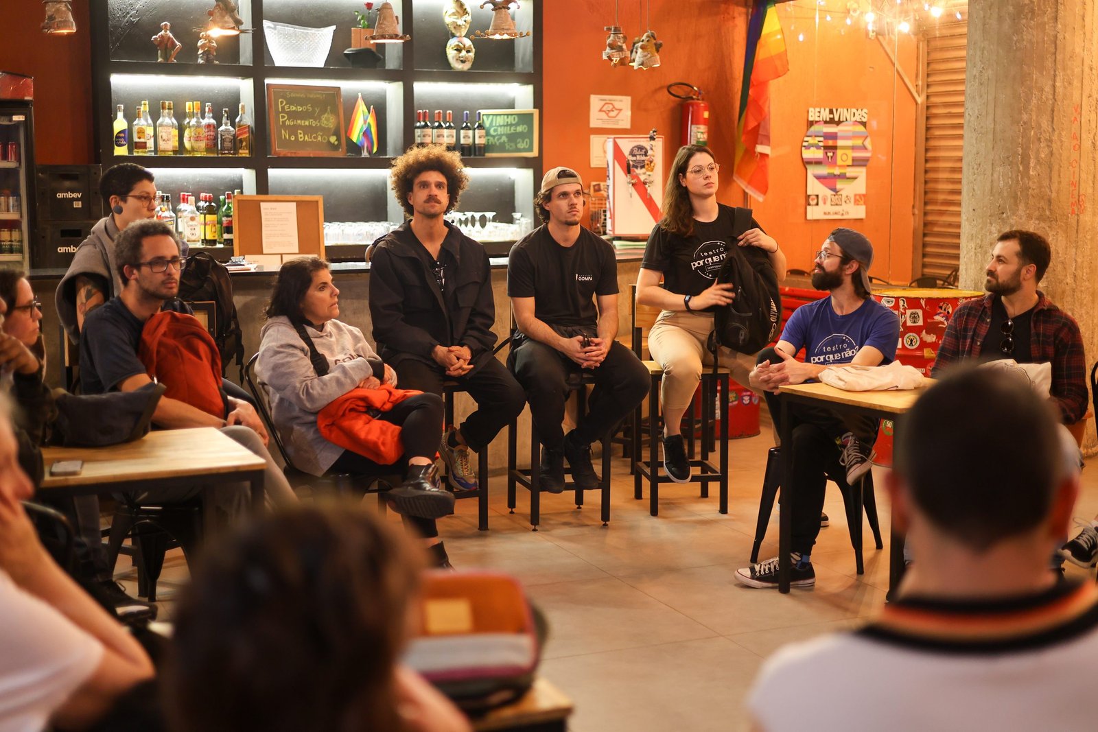 Conversa com Parlapatões | 22/7/2025 | Foto: Ana Kei