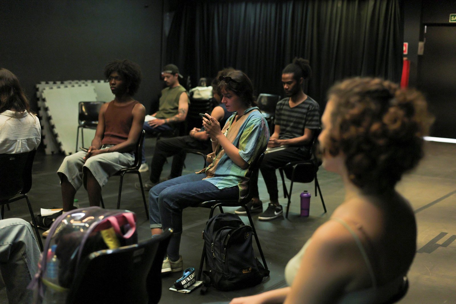 Estudante intercambista Katerina Kalantranaki. (27/08/2025). | Foto: Clara Silva