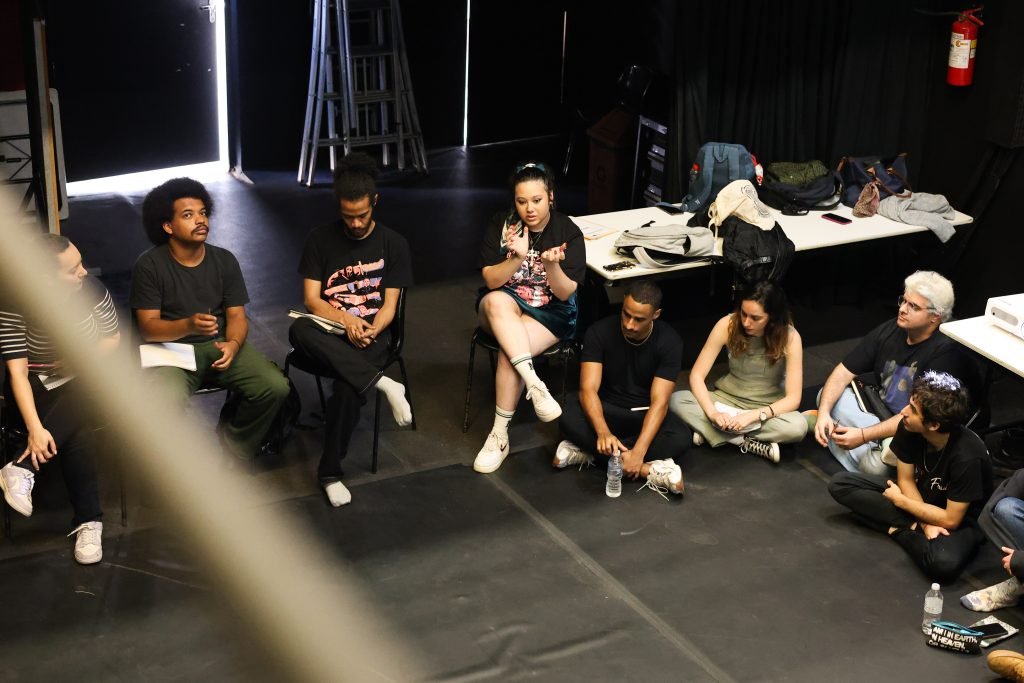 Estudante intercambista Kharissa Newbill-Adames. (27/08/2025). | Foto: Clara Silva