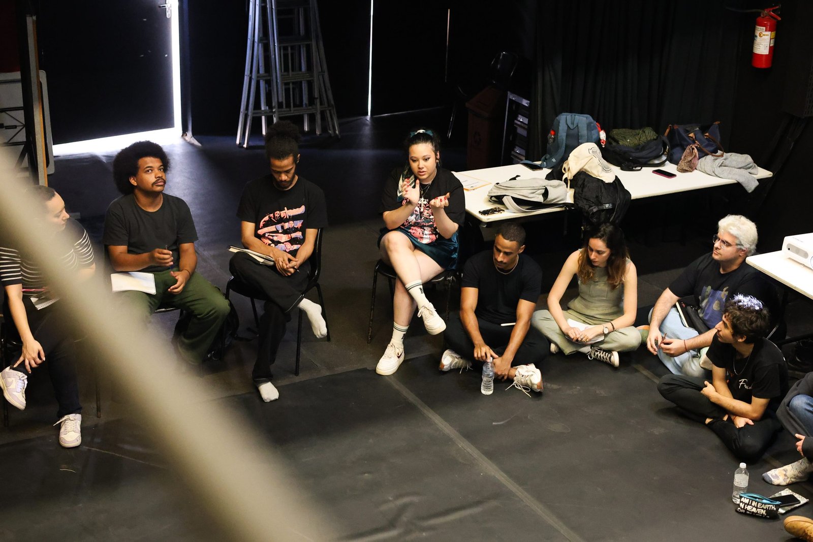 Estudante intercambista Kharissa Newbill-Adames. (27/08/2025). | Foto: Clara Silva