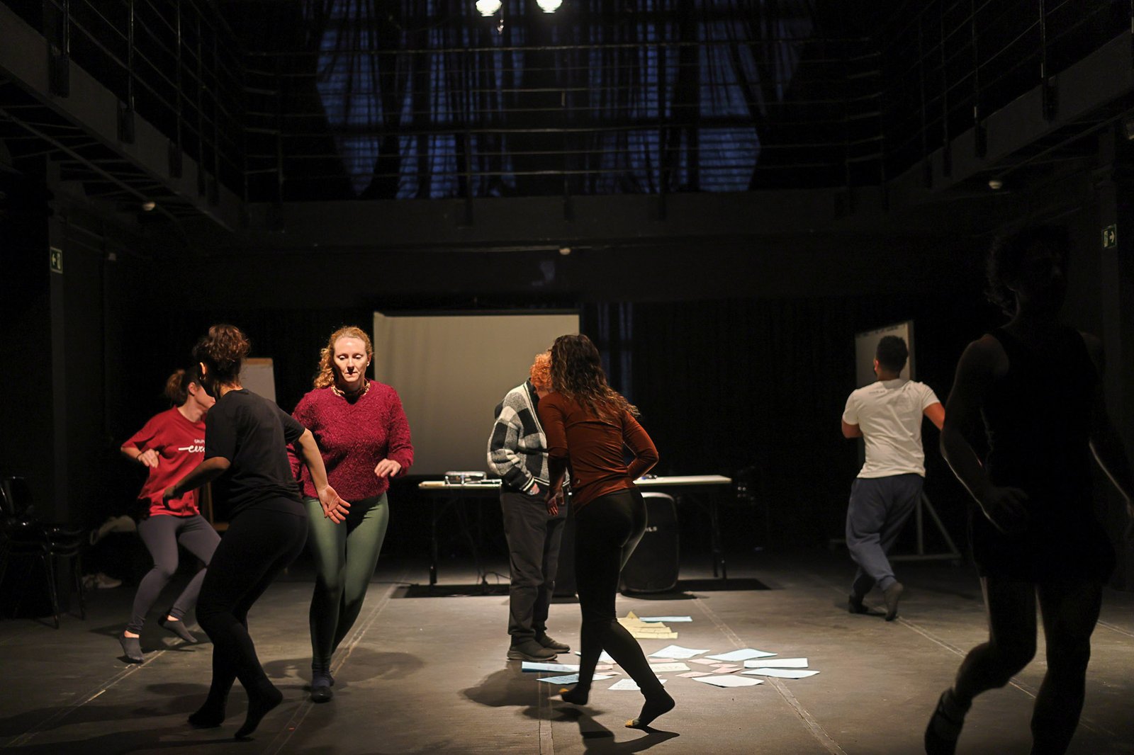 Ensaio PLANTAE do Grupo Cerco, projeto do Ocupa Lab. (15/08/2025). | Foto: Clara Silva.