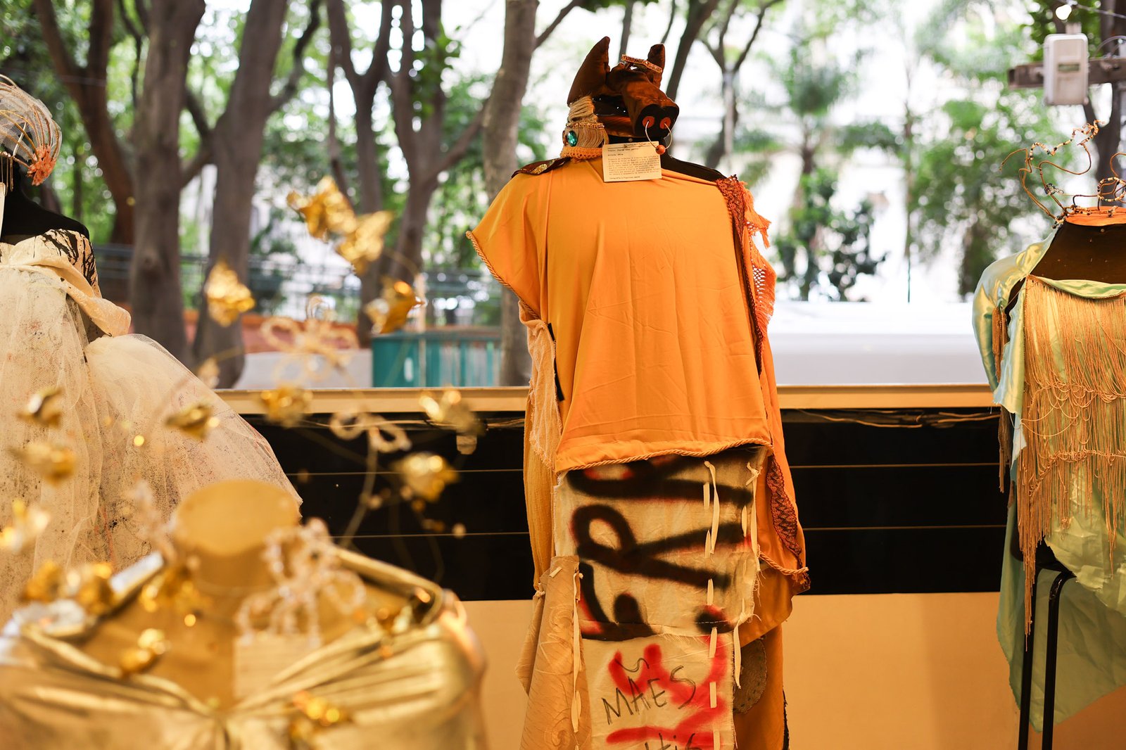 Exposição Portas Abertas, na sede Roosevelt da SP Escola de Teatro. (01/07/2025). | Foto: Clara Silva.