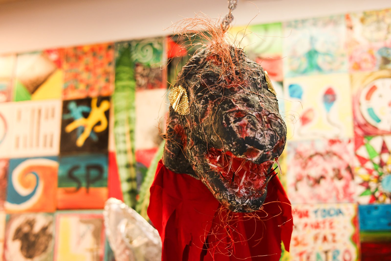 Exposição Portas Abertas, na sede Roosevelt da SP Escola de Teatro. (01/07/2025). | Foto: Clara Silva.