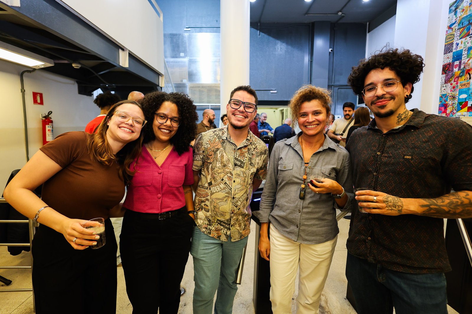 Lançamento da Revista A[L]BERTO #11 na sede Roosevelt da SP Escola de Teatro. (03/09/2025). | Foto: Clara Silva