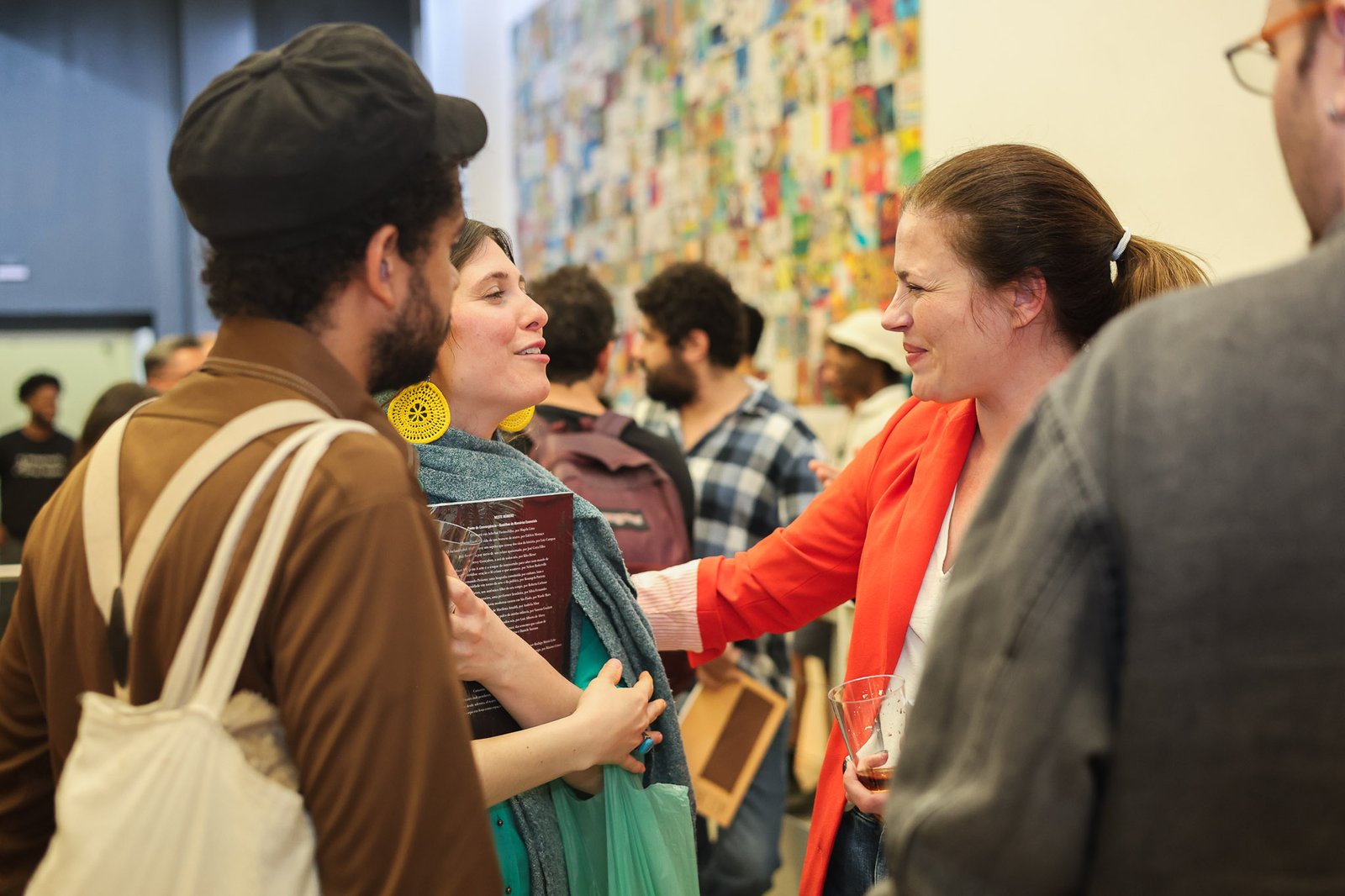 Lançamento da Revista A[L]BERTO #11 na sede Roosevelt da SP Escola de Teatro. (03/09/2025). | Foto: Clara Silva