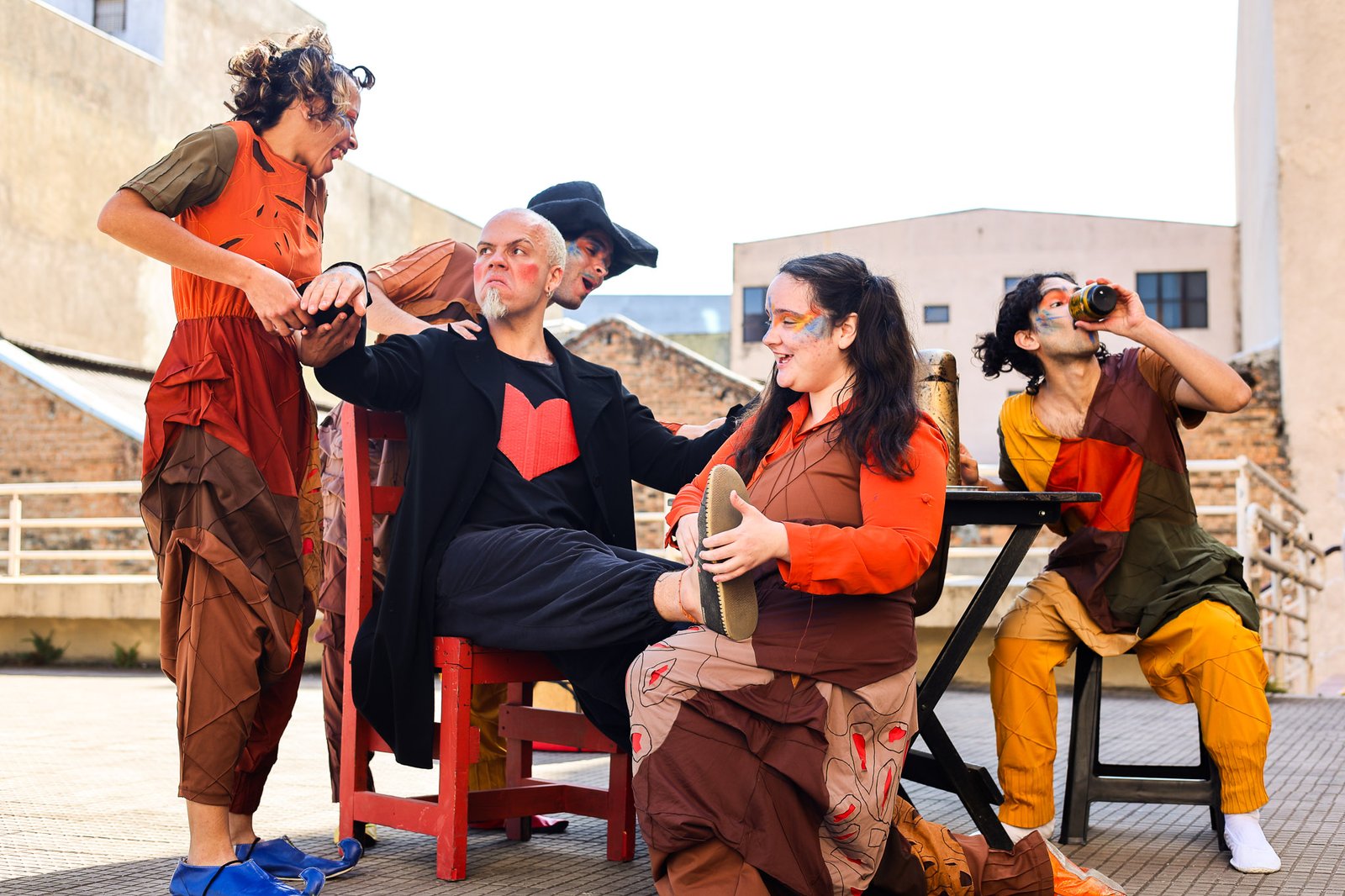 Mostra de Microcenas dos estudantes do módulo vermelho do curso regular de Direção da SP Escola de Teatro. (27/09/2025). | Foto: Clara Silva