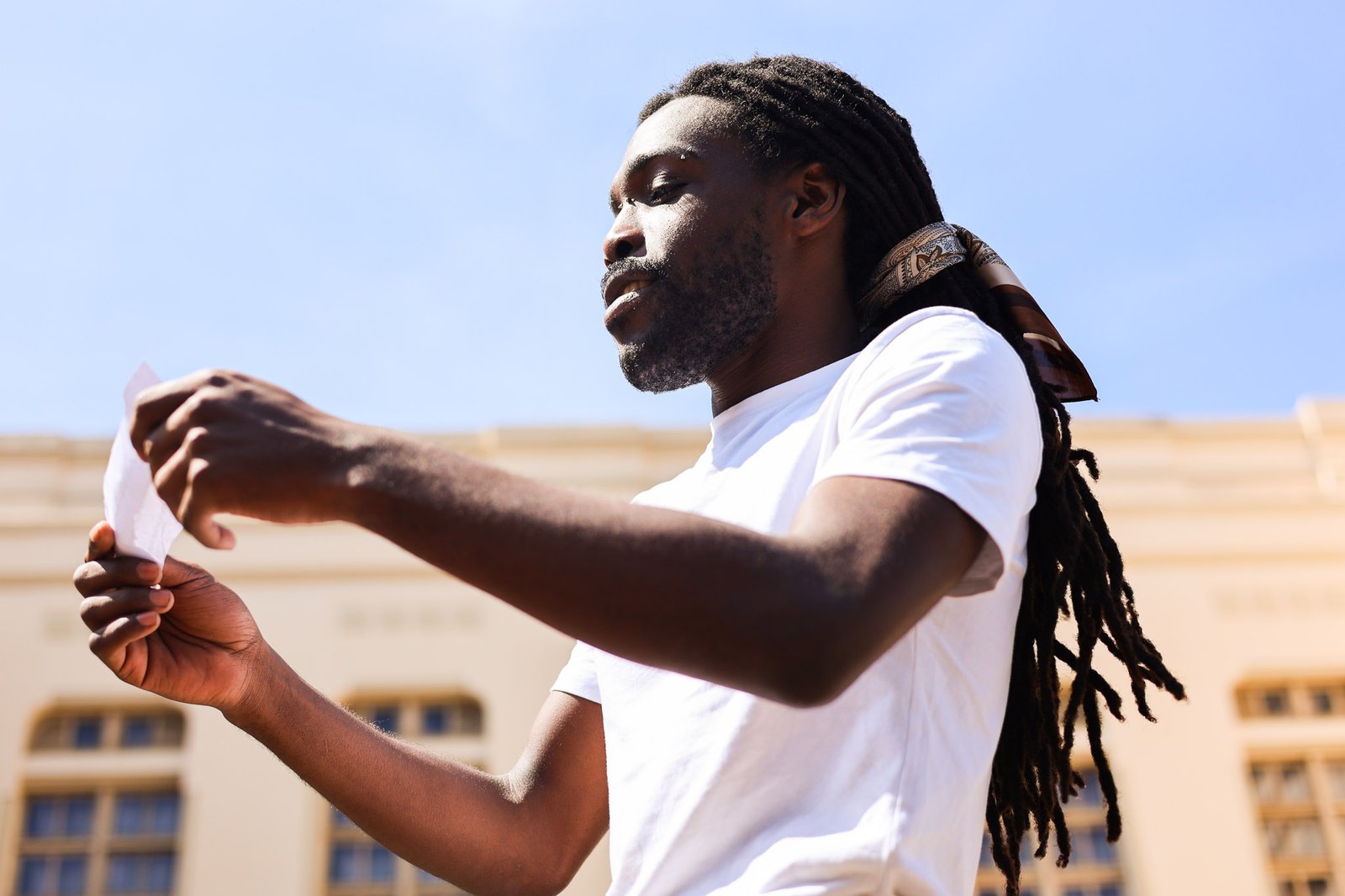 Mostra de Microcenas dos estudantes do módulo vermelho do curso regular de Direção da SP Escola de Teatro. (27/09/2025). | Foto: Clara Silva