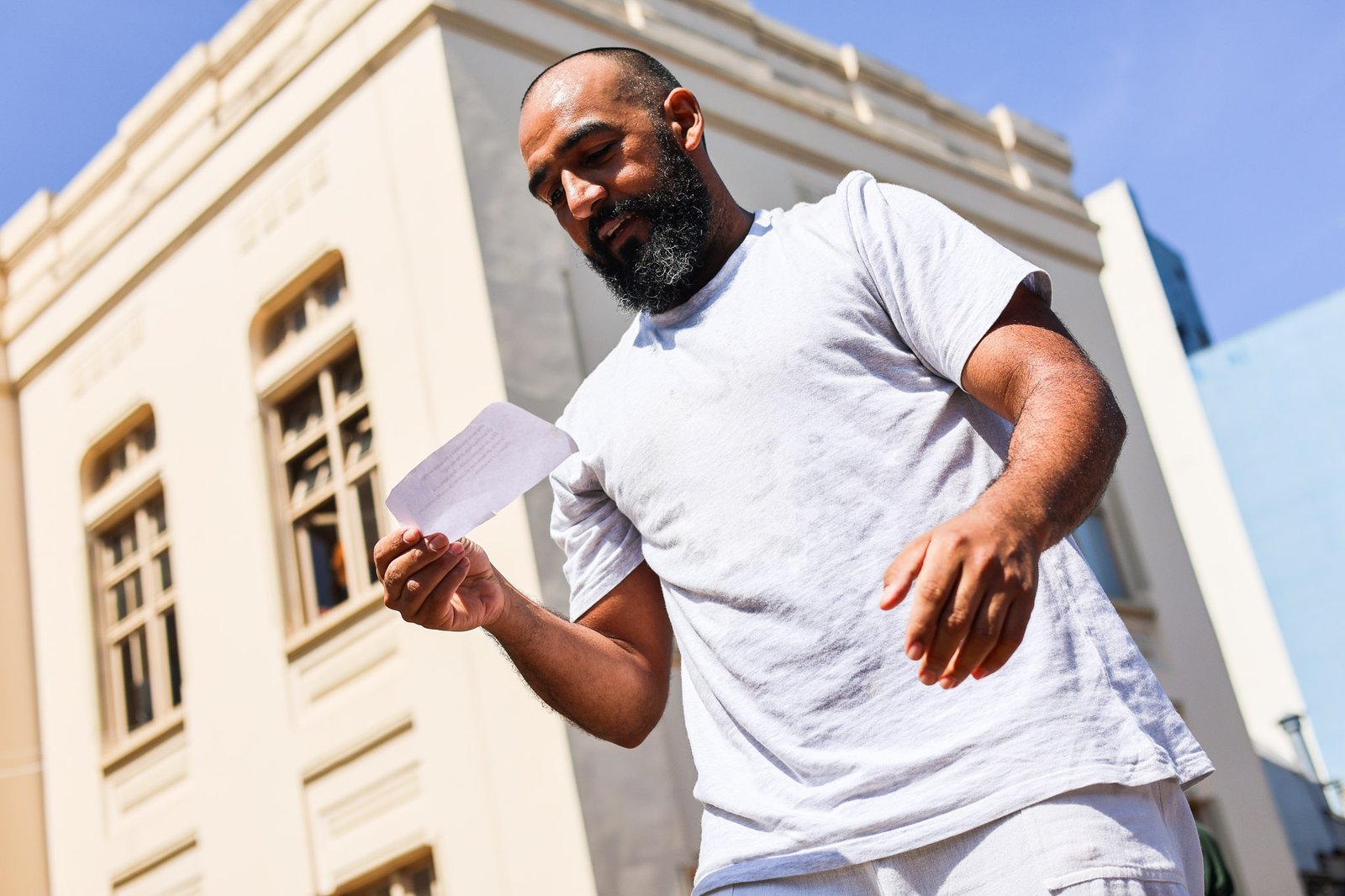 Mostra de Microcenas dos estudantes do módulo vermelho do curso regular de Direção da SP Escola de Teatro. (27/09/2025). | Foto: Clara Silva