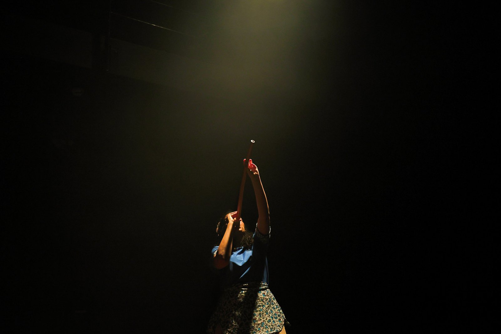 Espetáculo "Mazé! De Onde Vem? Quem É?" da AIVU Teatro, na unidade Roosevelt. (30/08/2025) | Foto: Clara Silva