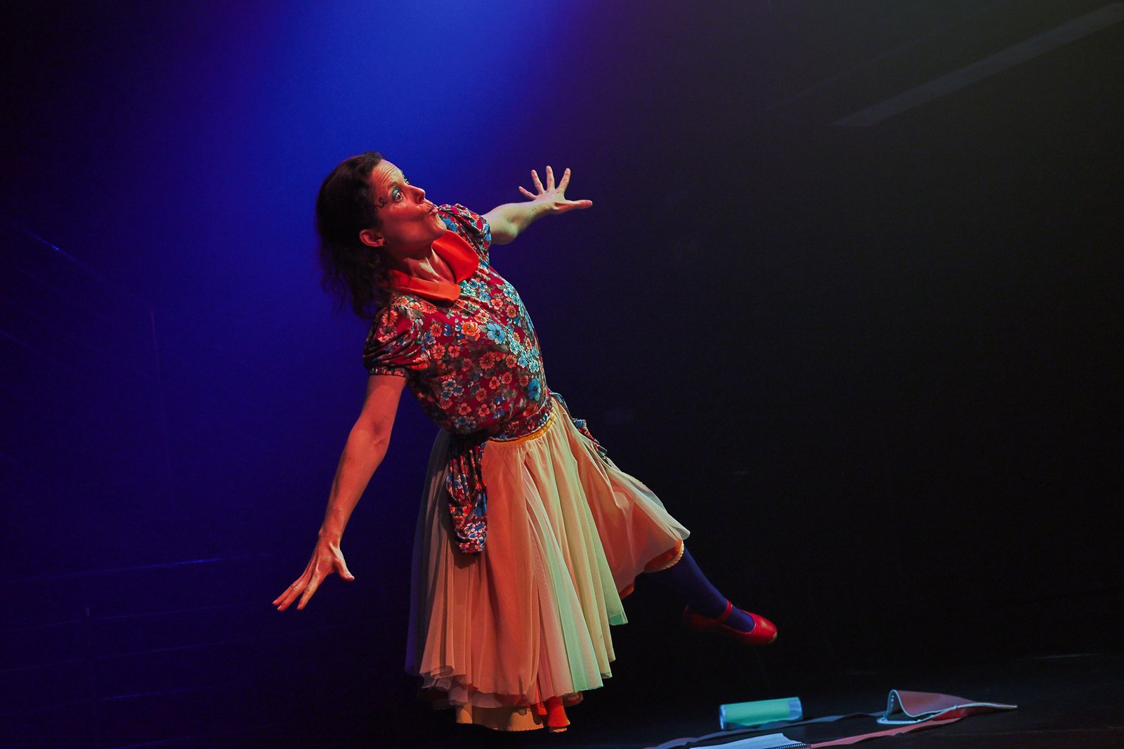 Espetáculo "Mazé! De Onde Vem? Quem É?" da AIVU Teatro, na unidade Roosevelt. (30/08/2025) | Foto: Clara Silva