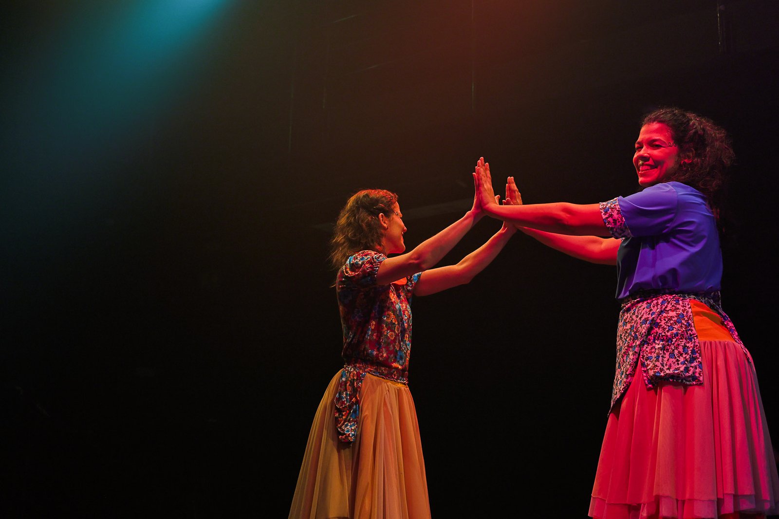 Espetáculo "Mazé! De Onde Vem? Quem É?" da AIVU Teatro, na unidade Roosevelt. (30/08/2025) | Foto: Clara Silva