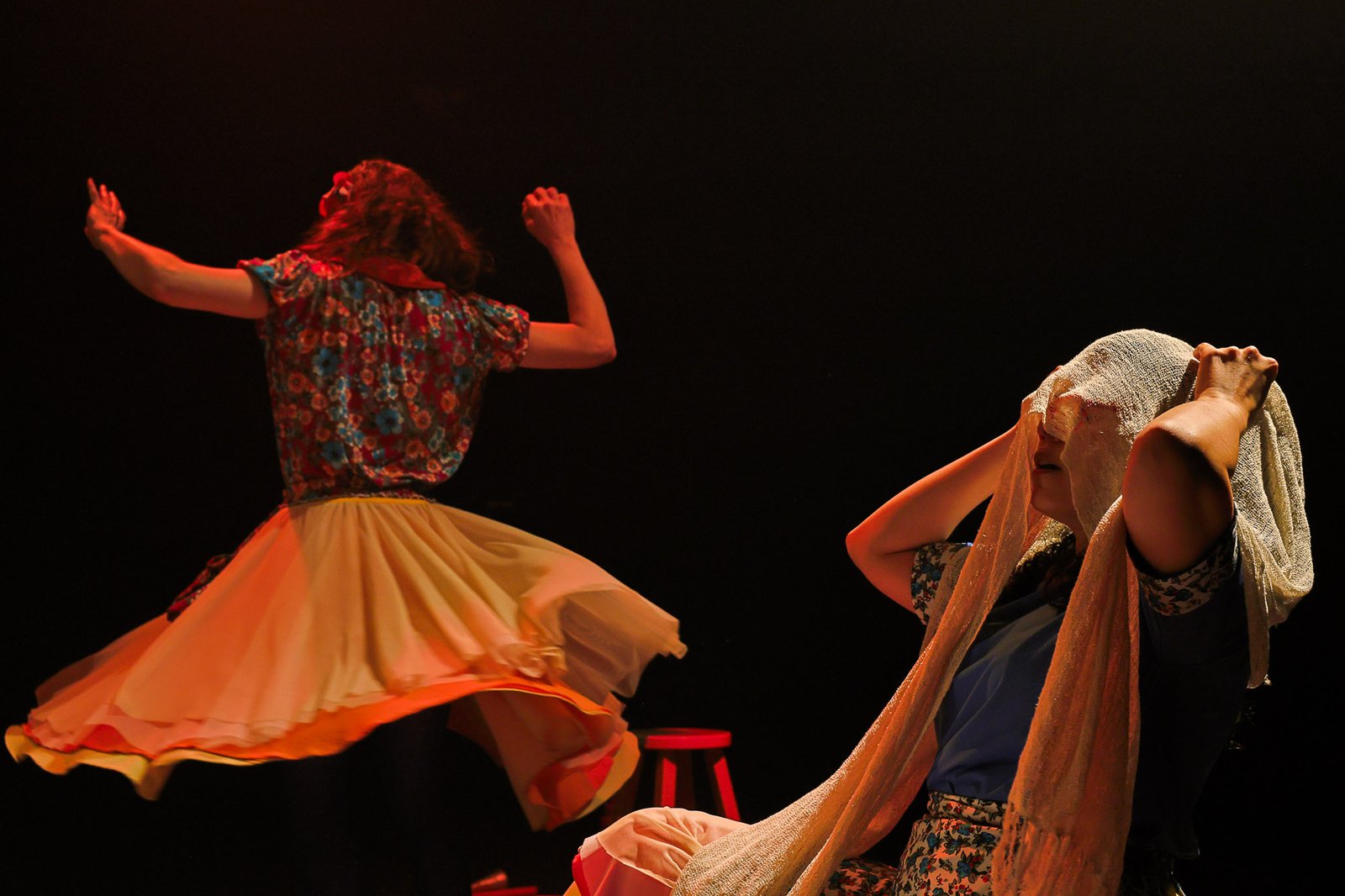 Espetáculo "Mazé! De Onde Vem? Quem É?" da AIVU Teatro, na unidade Roosevelt. (30/08/2025) | Foto: Clara Silva