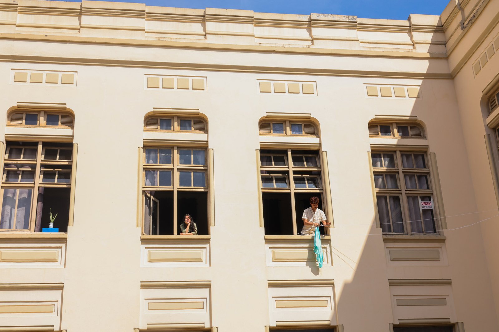 Mostra de Microcenas dos estudantes do módulo vermelho do curso regular de Direção da SP Escola de Teatro. (27/09/2025). | Foto: Clara Silva