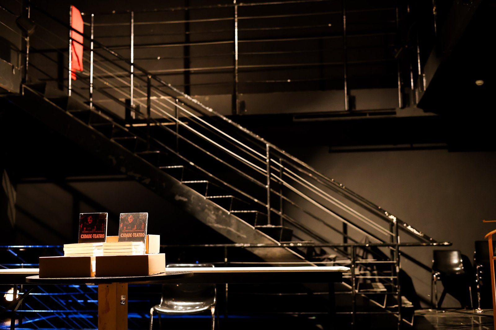 Lançamento do livro “Cidade-Teatro”, de Mauricio Salles Vasconcelos. (23/10/2025) | Foto: Clara Silva.