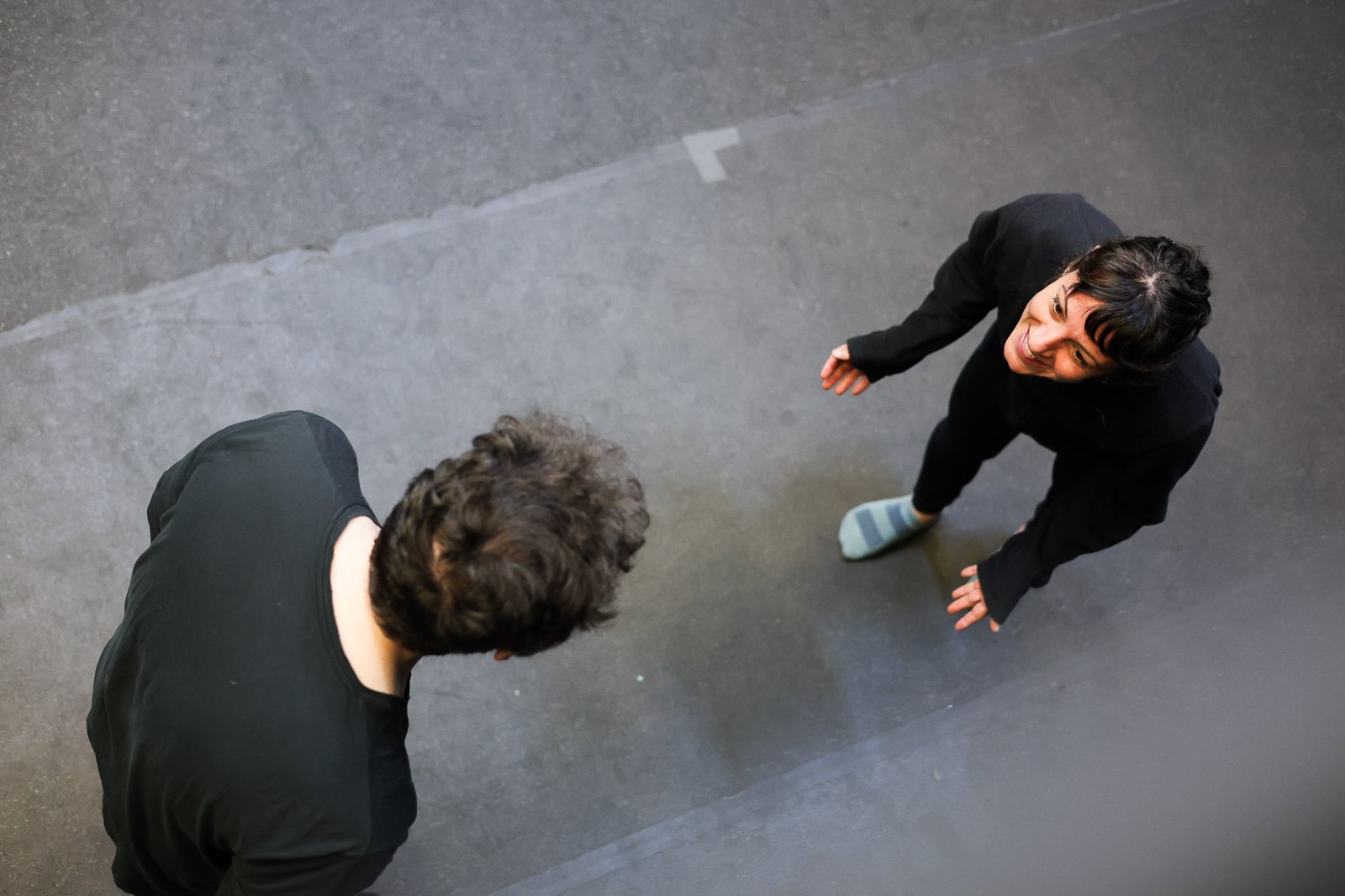 Ensaio O ESTRANHO MUNDO DE JOTAZÊ da Cia Espaço em Branco, projeto do Ocupa Lab. (09/10/2025). | Foto: Clara Silva.